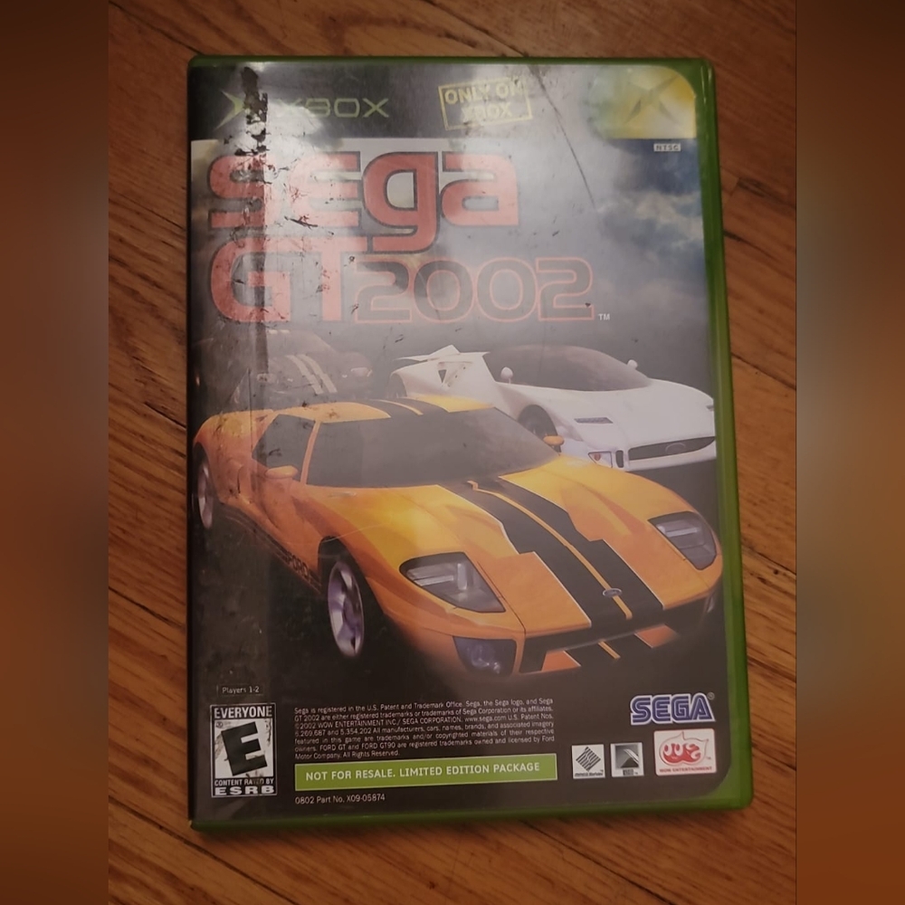 Sega GT 2002 & JSRF (Microsoft Xbox, 2002)